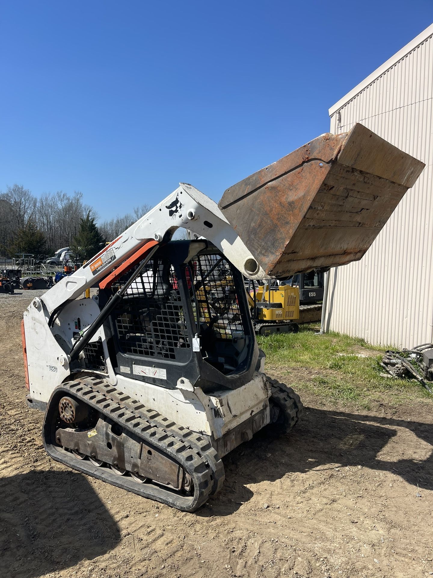 2015 Bobcat T550 (with Bucket)