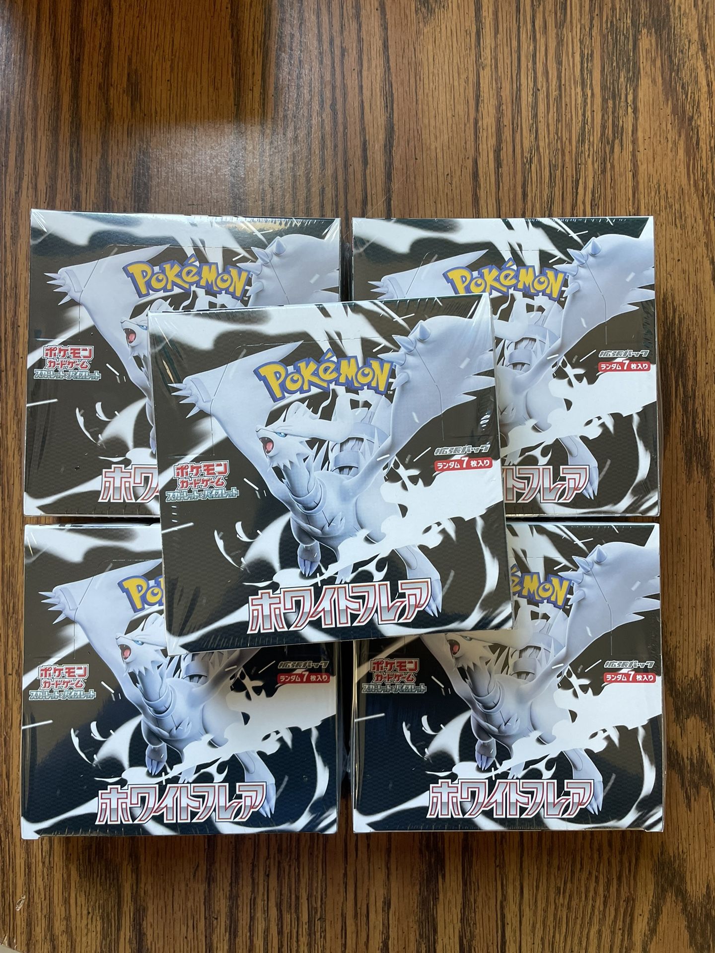 Japan White Flare Booster Boxes Pokemon 