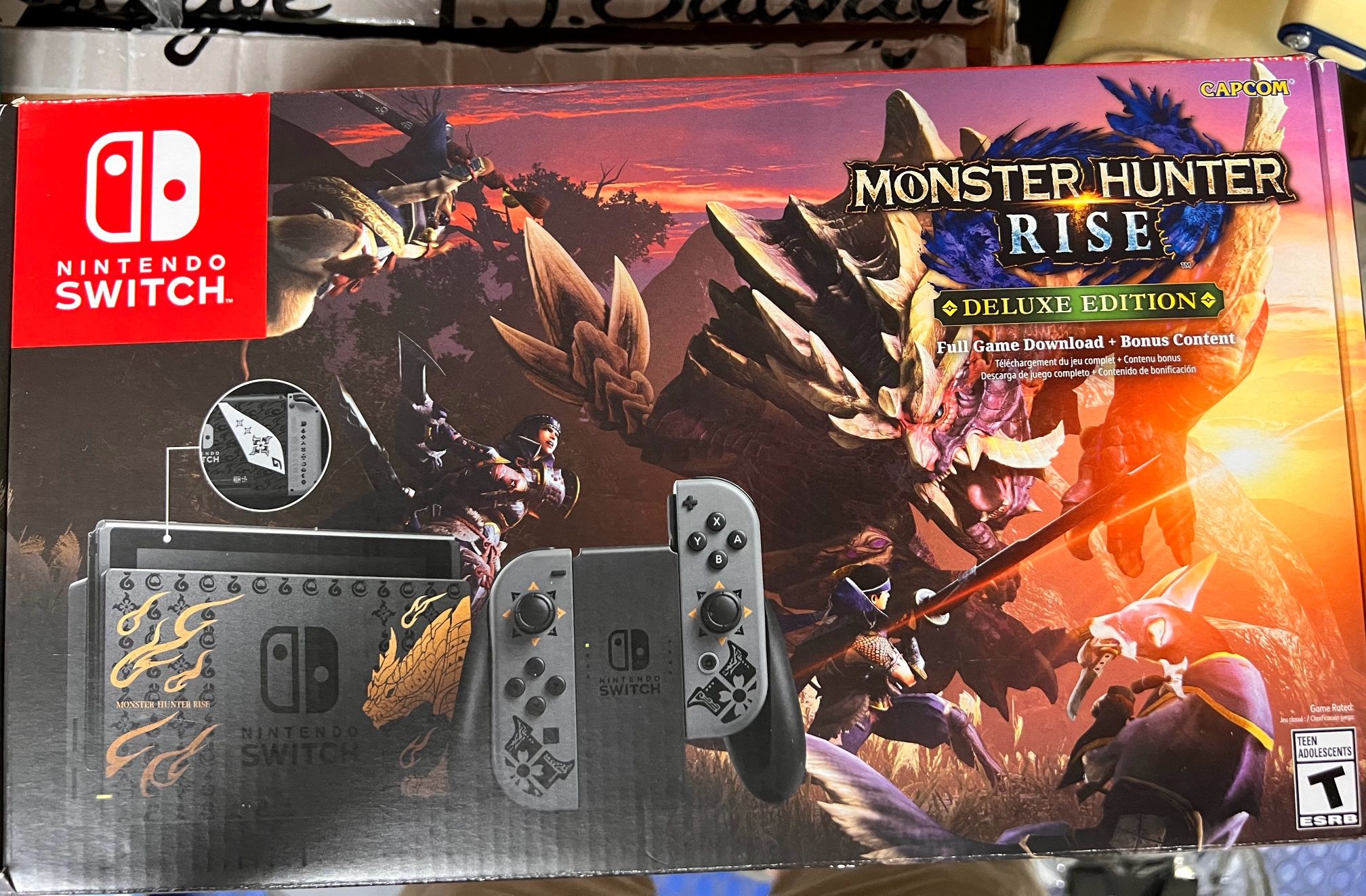 Nintendo Switch Monster Hunter Rise Deluxe Edition 