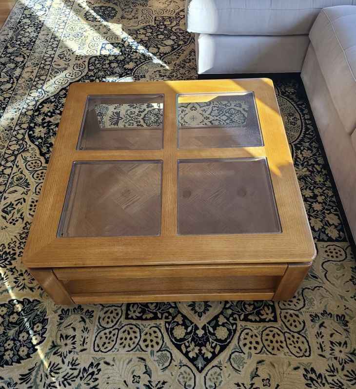 Safavieh Home Zoe Cream Faux Leather Storage Trunk Coffee Table with Wine  Rack for Sale in New York, NY - OfferUp