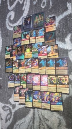 Disney Lorcana Trading Card Collection Lot