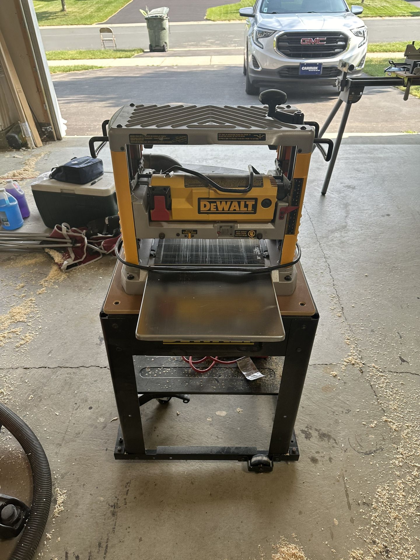 Dewalt Wood Planer With Rolling Stand