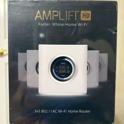 AmpliFi HD Wifi Router Ubiquiti Labs Seamless Whole Home Wireless Internet