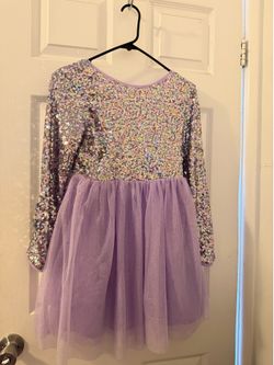 Girls Purple Dress