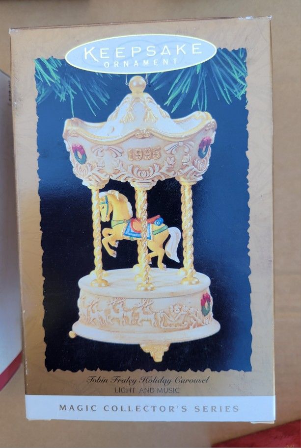 Hallmark Carousel Horse Ornament #2 WILL SHIP