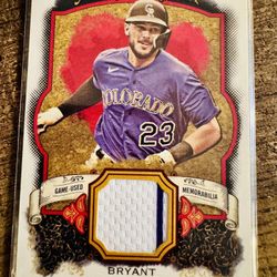 2024 Topps Allen & Ginter – Kris Bryant Relic Card – Game-Used Jersey Piece