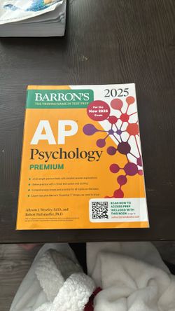 AP Barrons Psychology 2025