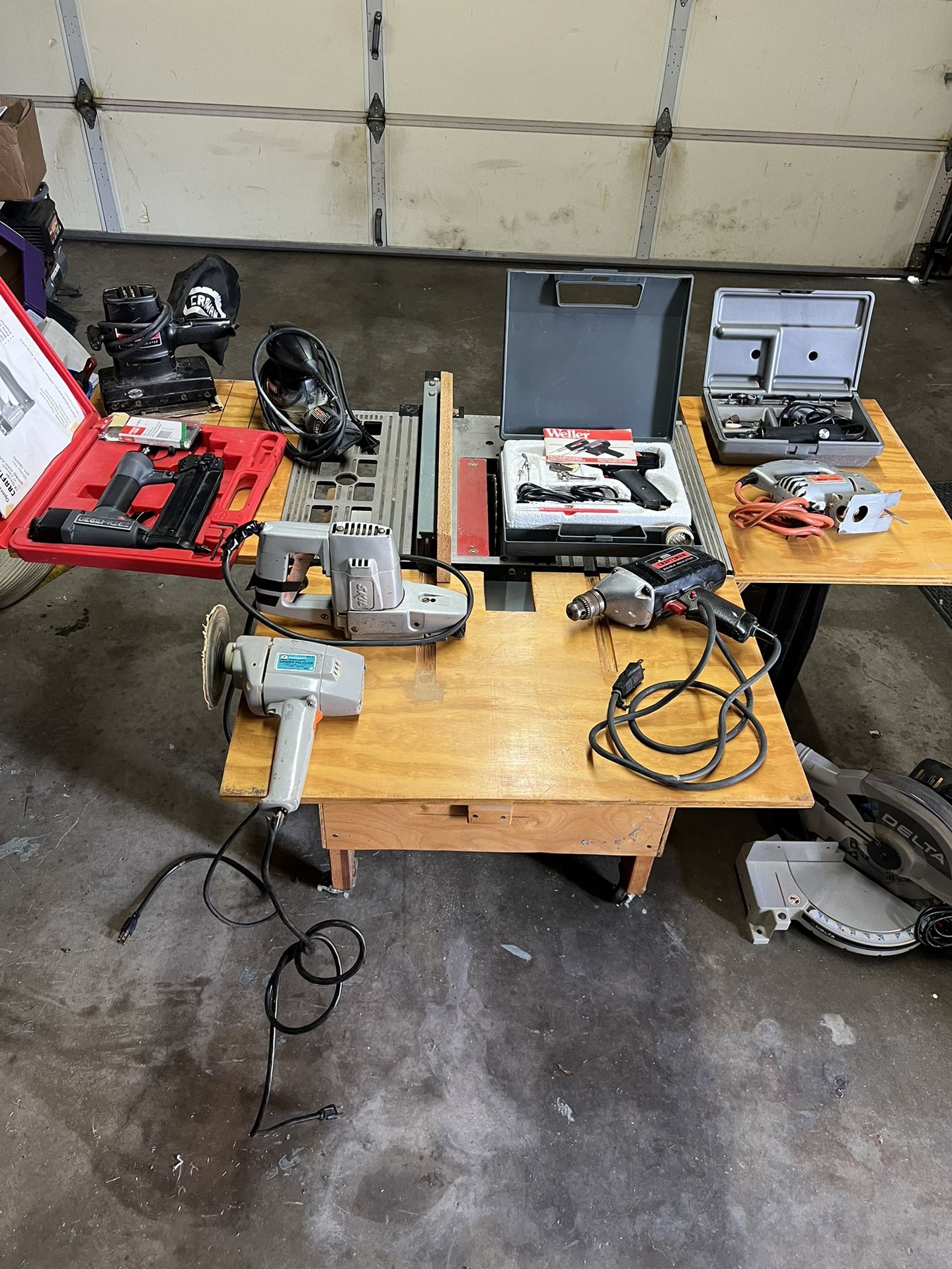 Table Saw And Random Tools For Sale