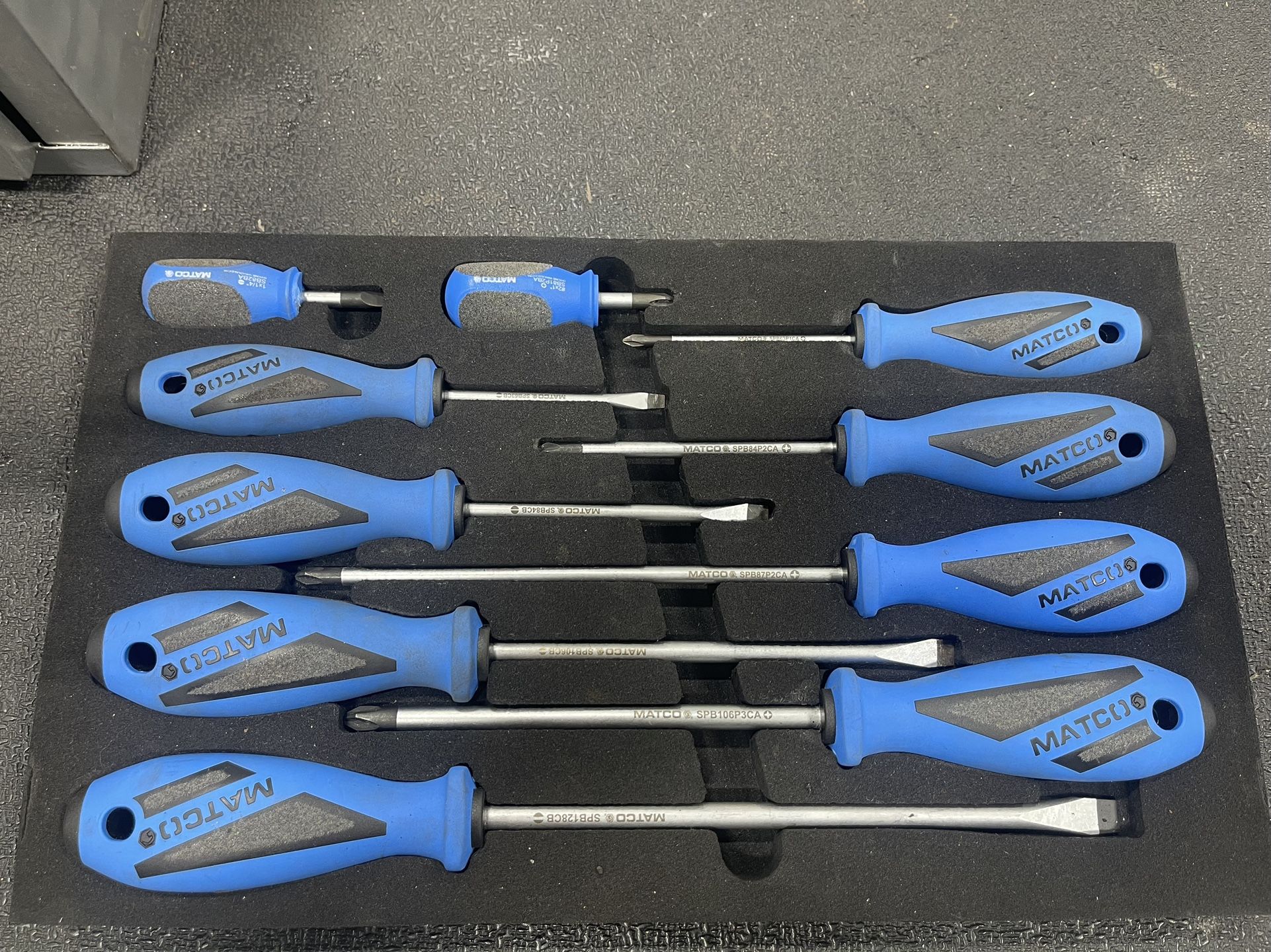 MATCO 10 PIECE SCREWDRIVER SET