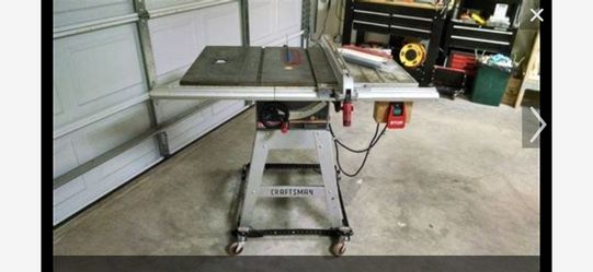 Craftsman 10-inch table saw