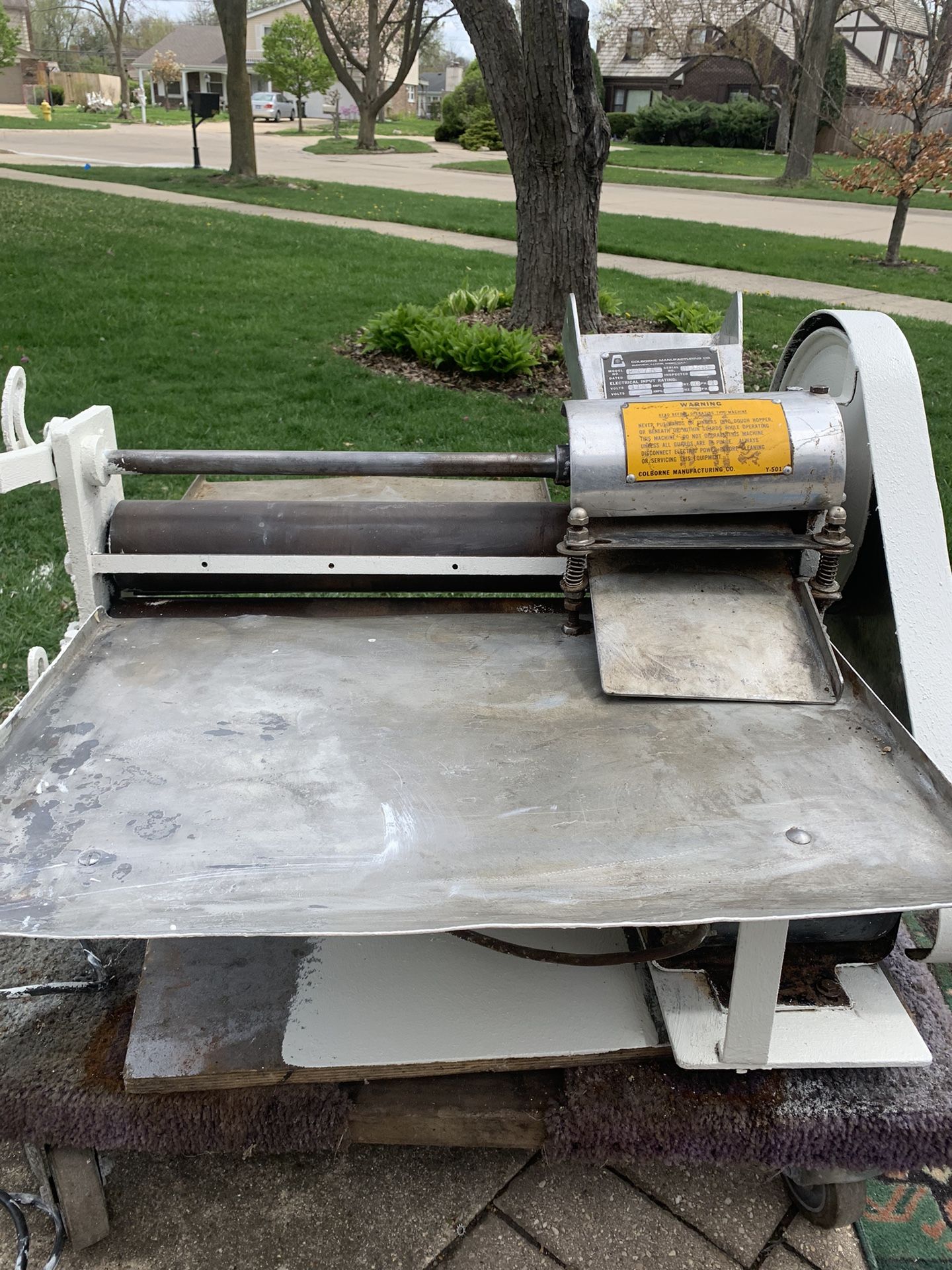 Colborne Double Pass Dough Roller Model P 17 R
