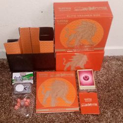 Empty Pokemon TCG Trainer Box ETB With Contents