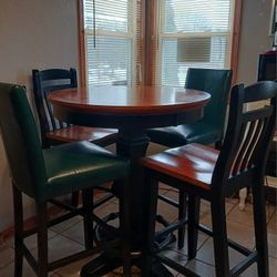 Heavy-duty Pub Table Set (36 In X 36 In X 42 In Tall)