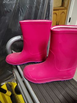 Girls Rainboots Size 2, 3