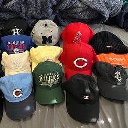 Hat/ Beanie Lot - Fitted  Size 7 1/8 and Adjustable 