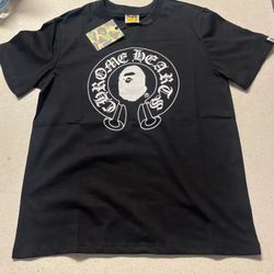 BAPE x Chrome Hearts Style Tee (Black) 🔥