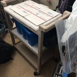 Rubbermaid Push Cart $40.00