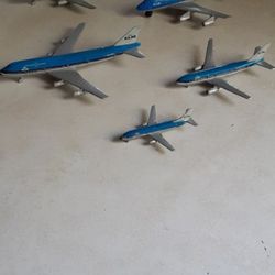 Collectable KLM airplanes