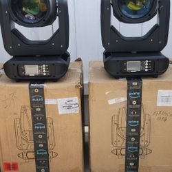 2 Joyfirst Beam 14r 295 Watts Reinbow Effect Prism Gobos Colors Strong 💪 Moving Head