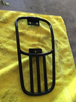 Motorcycle Harley luggage rack