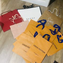 Designer Shopping Bags $10 Ea
