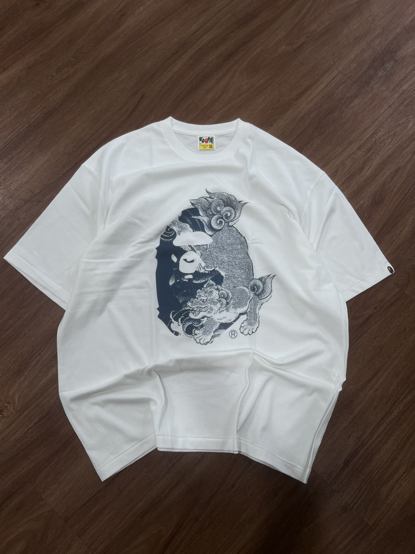 BAPE Japanese Guardian Ape Head Tee (Size 3XL)