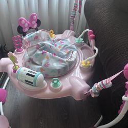 Minnie Mouse, Baby Activity Jumper. 