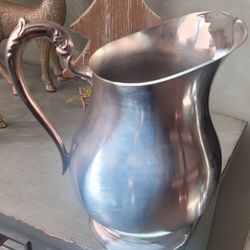 Pewter Pitcher