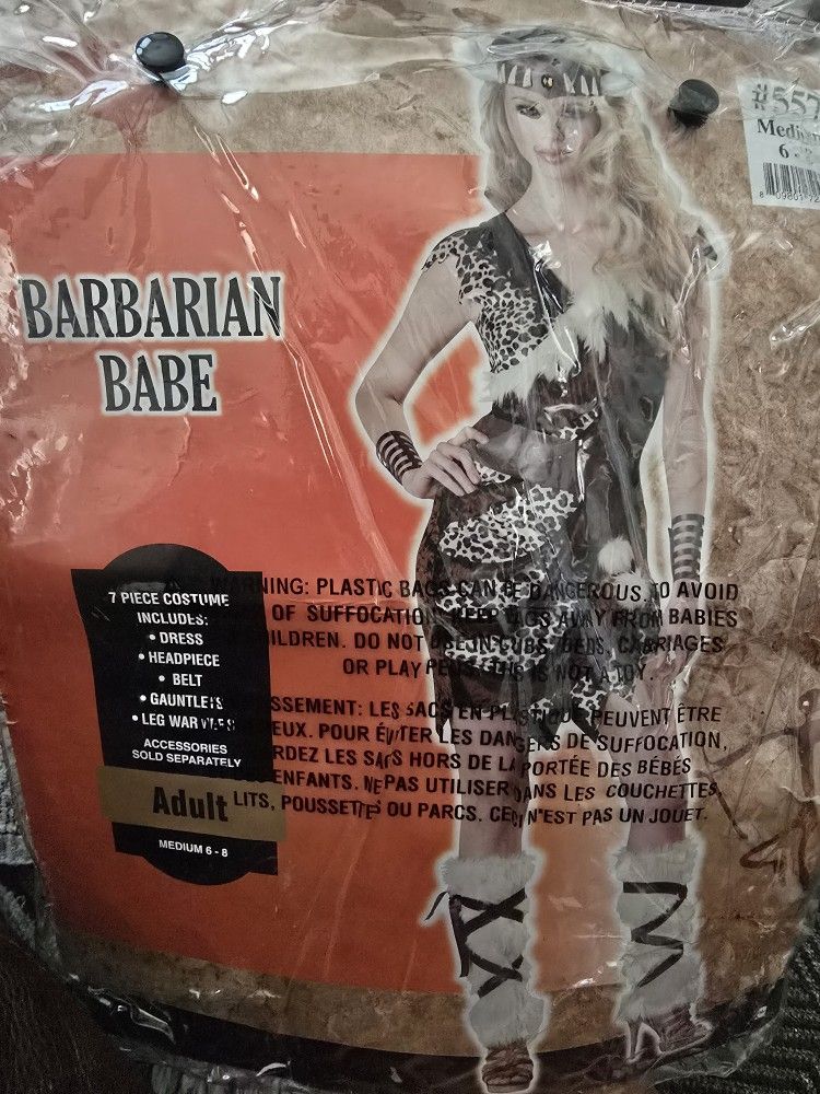 Halloween 2025 Costume  Barbarian Babe