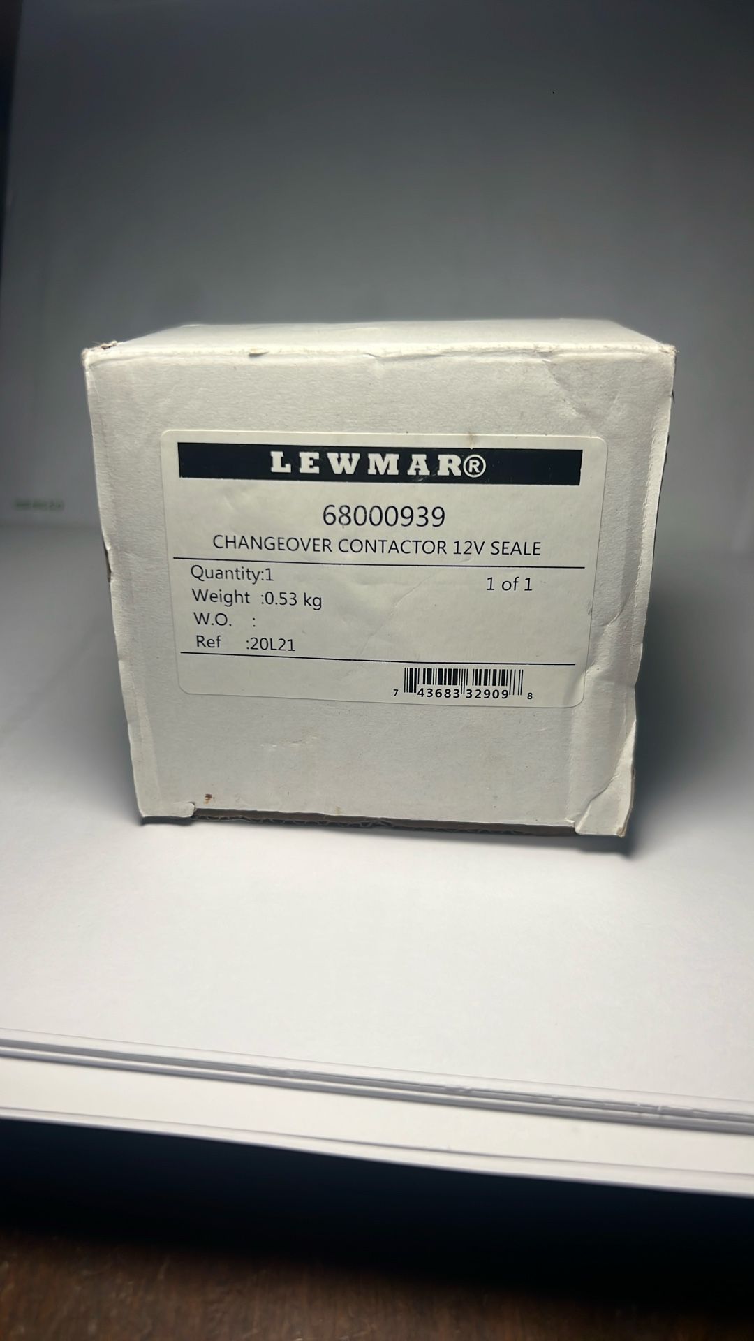 Lamar Changeover Contactor12volt Seale