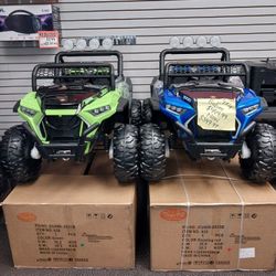 Kids Fun Time To Drive Comes With Bluetooth 2Seats Aux Extra Controller Remote For Safety 