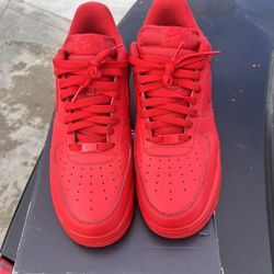 Red air Force 1s