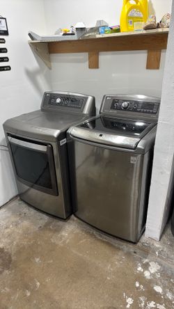 LG washer and dryer