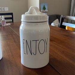 Enjoy Rae Dunn Canister
