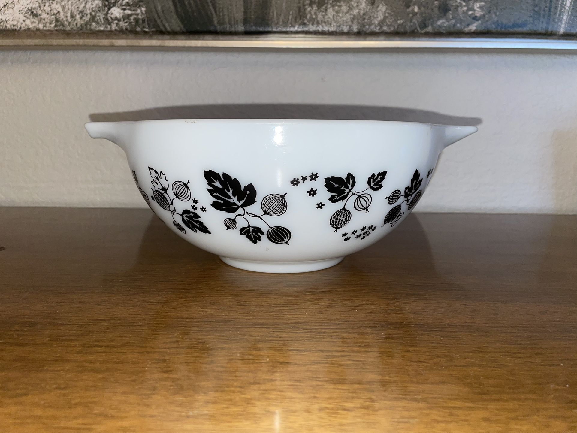 Vintage Pyrex Black Gooseberry Cinderella