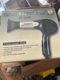 ION Hair Dryer (Model PI-1600)