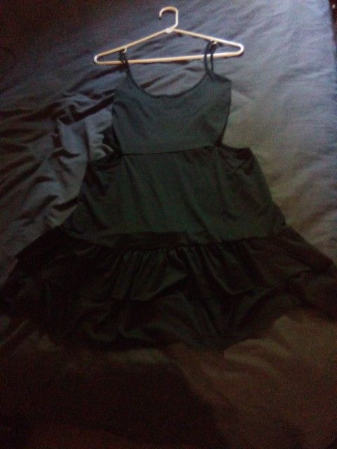 Brand New Black , Ruffle Him ,Mini Dress nice ,Brand New Blac