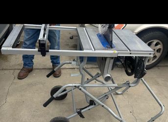 Kobalt 10" Jobsite Table Saw + Rolling Stand - Portable