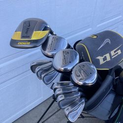 Nike/ Cobra Golf Clubs and Bag.