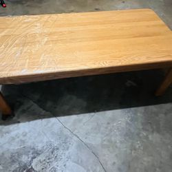 Solid Wood Coffee Table 