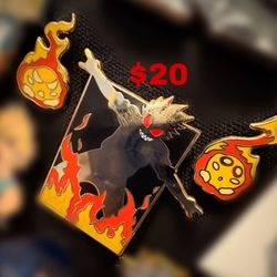 Fire Force Enamel Pin
