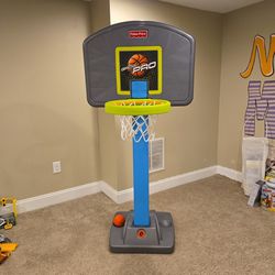 Adjustable Kids Basketball Hoop
