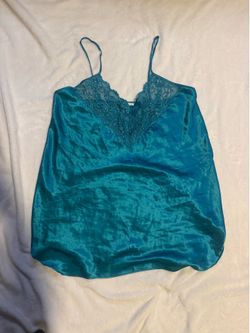 Blue lace and satin dress🩵