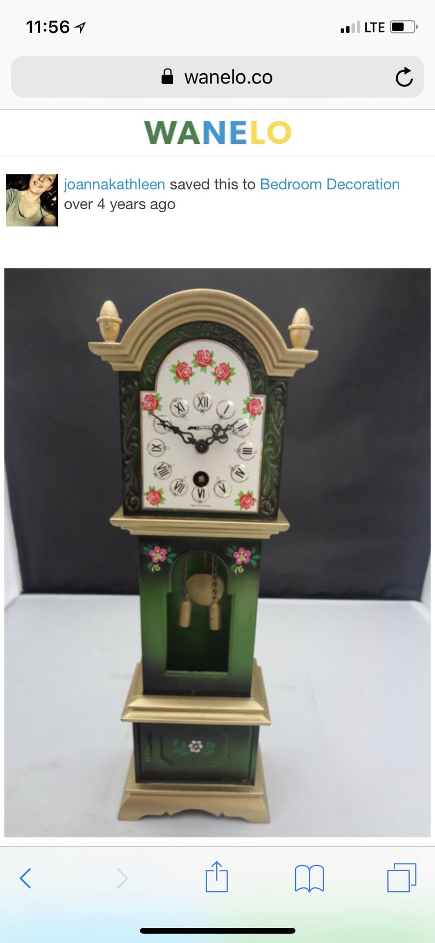Grandfather clock mini