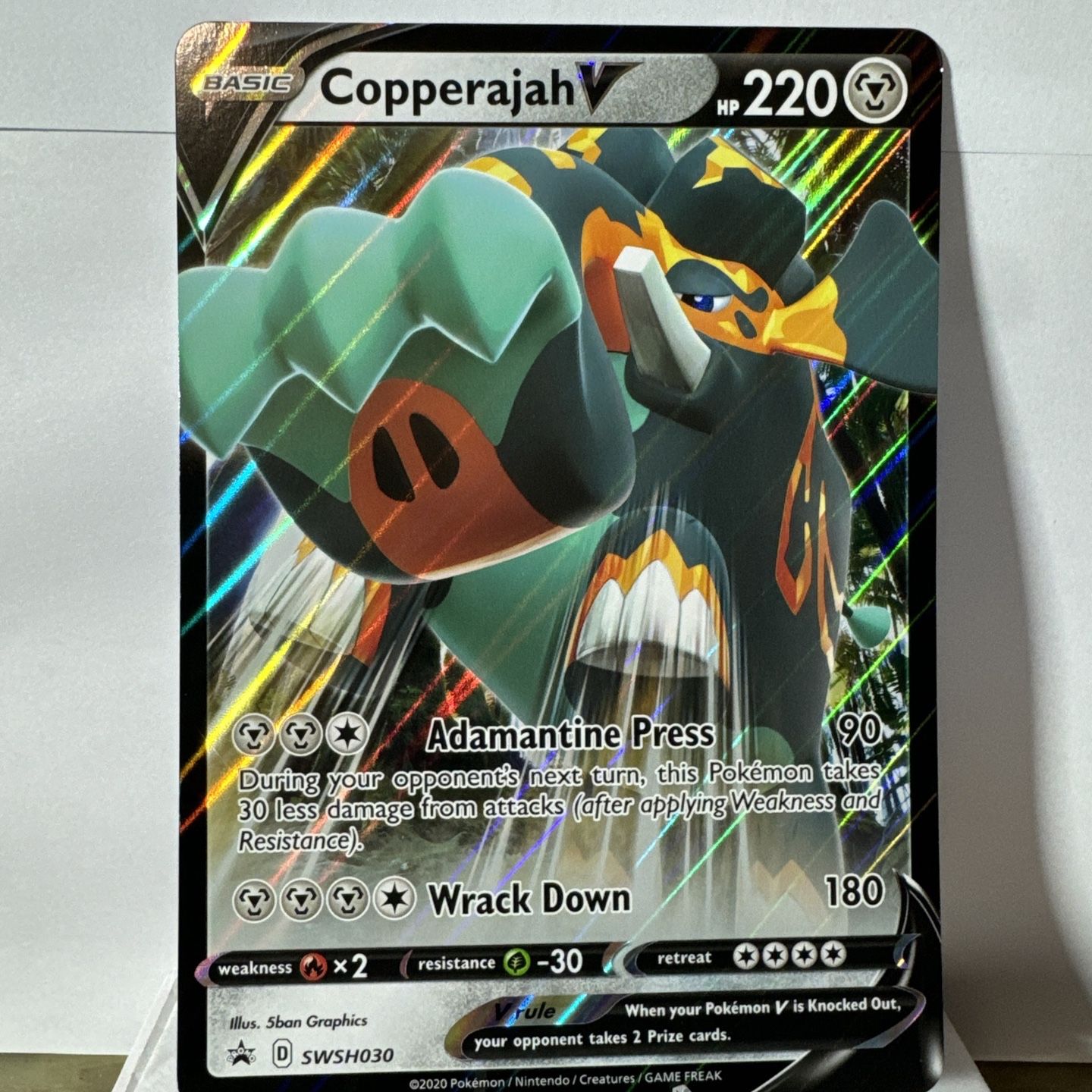 copperajah v pokemon card value Copperajah V - SWSH02: Rebel Clash [ULTRA RARE]