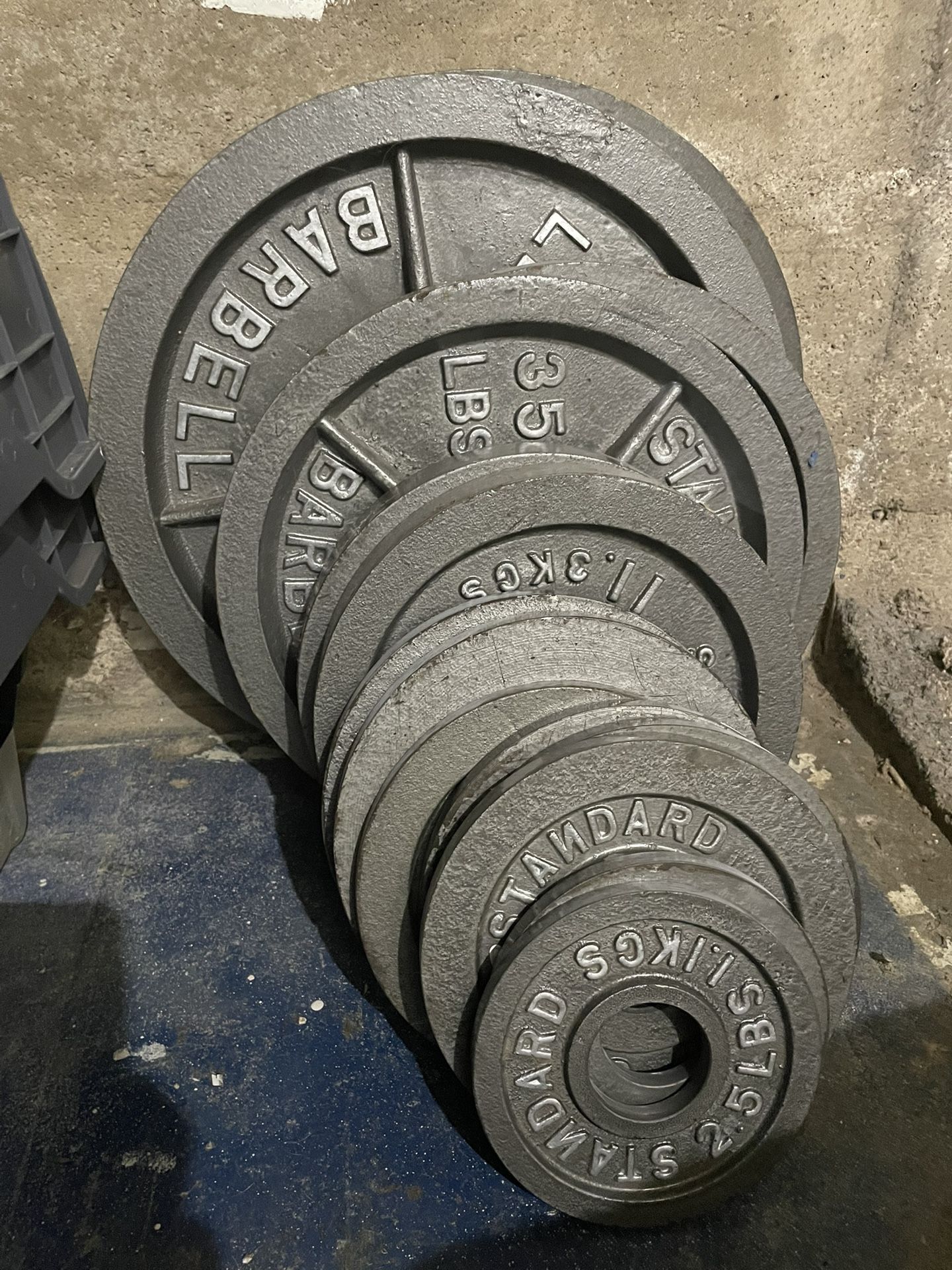 Metal Free Weight Plates