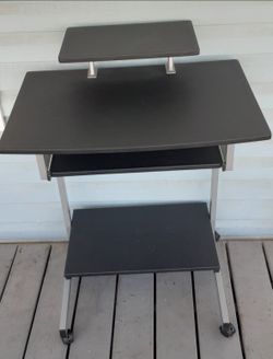 COMPUTER CART PULLOUT SHELF