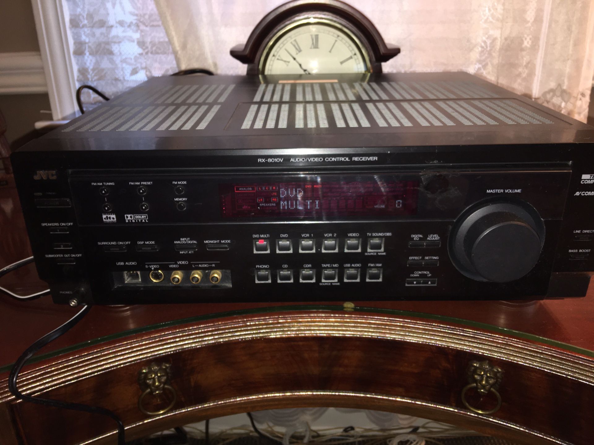 JVC Audio/Video Receiver RX-8010V