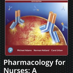 Pharmacology For Nurses