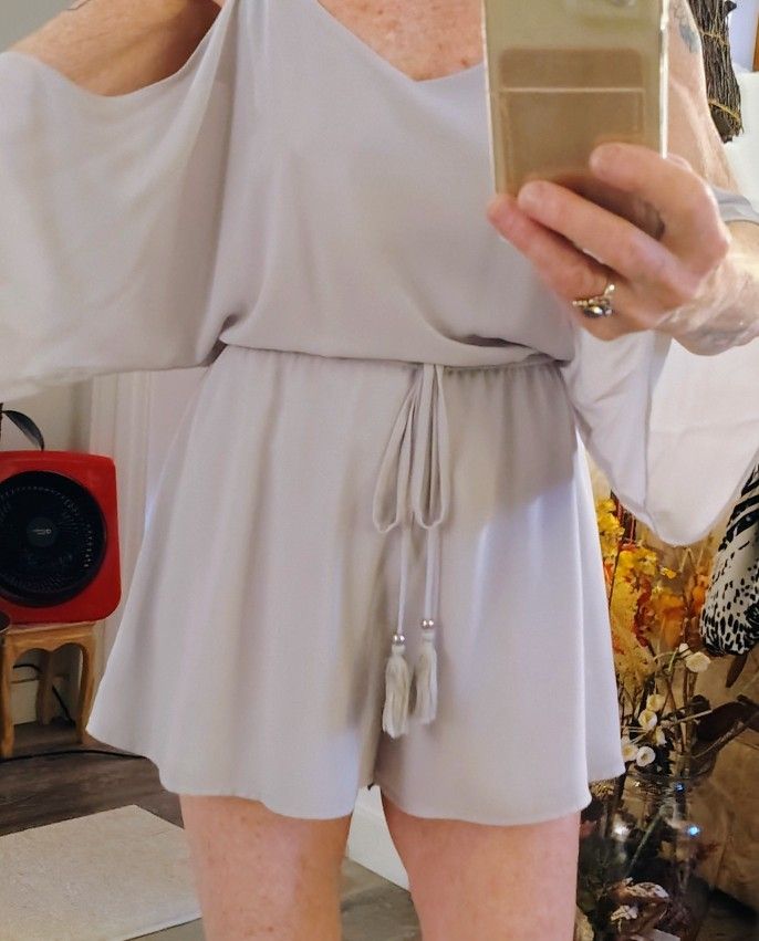 Silky Sheer Romper